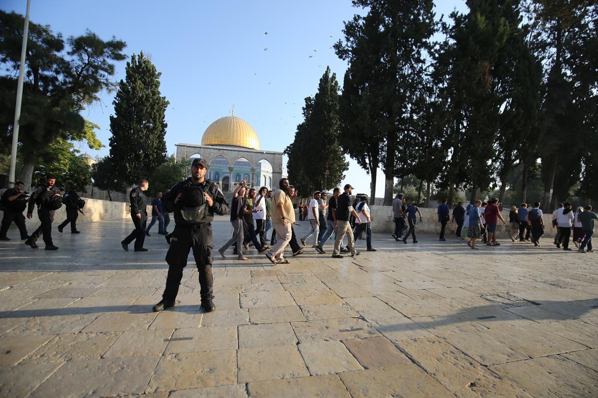 مستوطنون يقتحمون الأقصى (تصوير/ وفا)